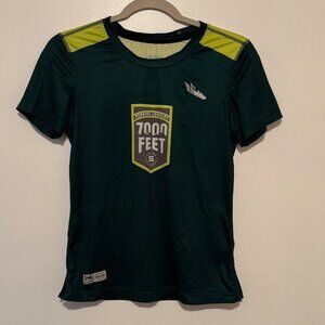Bakline Green 7000 ft Colorado Prospect Original Tee Contoured, Women's XS